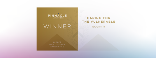 Equiniti Pensions Awarded For Impact On Customer Experience