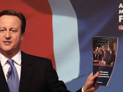 Cameron Manifesto Launch