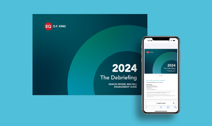 Debriefing 2024 Coming Soon Landing Page